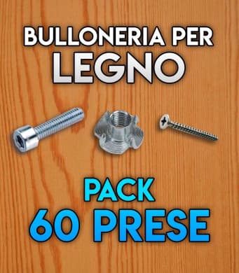 Bulloneria per Legno pack 60