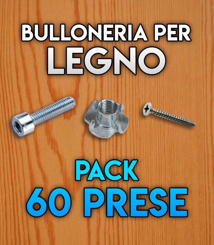 Bulloneria per Legno pack 60