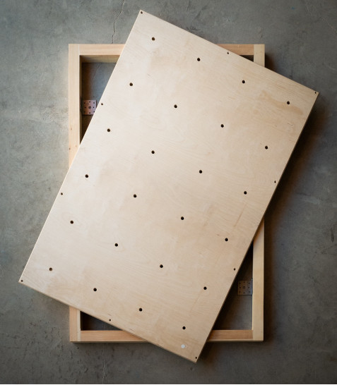 Pannello di legno per muri indoor 120 x 80 cm